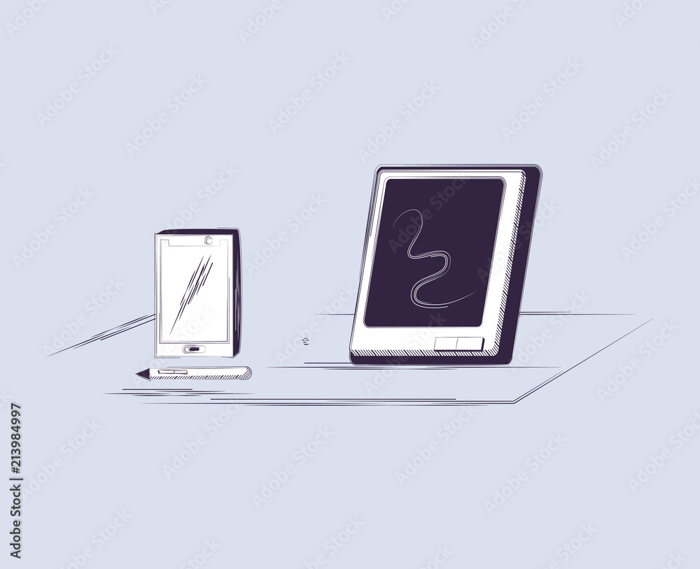 cellphone and tablet design cellphone and tablet design