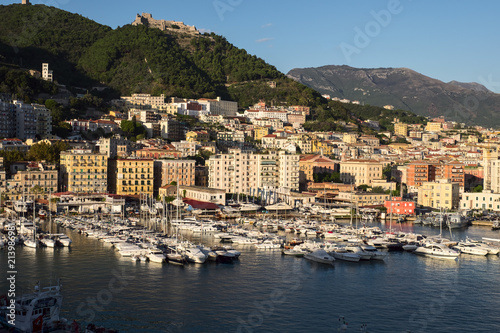 View of the Amalfi Coast, Amalfi. region Campania, Italy © mikhailberkut