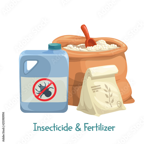 insecticide and fertilizer icon