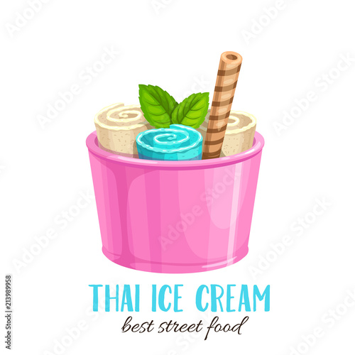 Thai ice cream