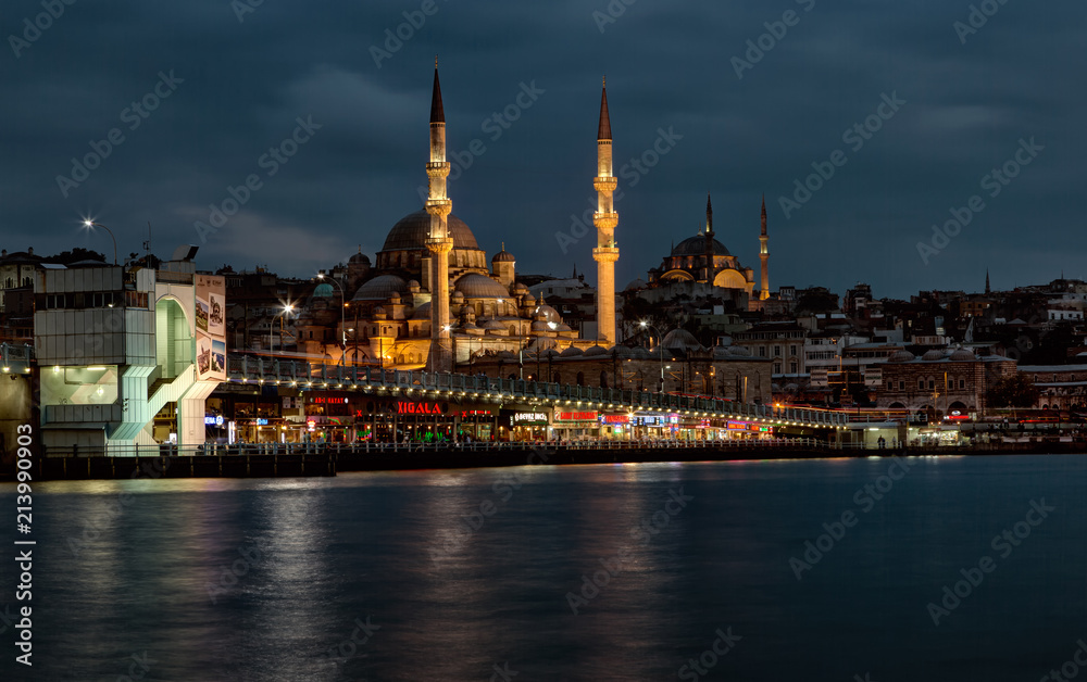 Obraz premium Istanbul , Galata Bridge