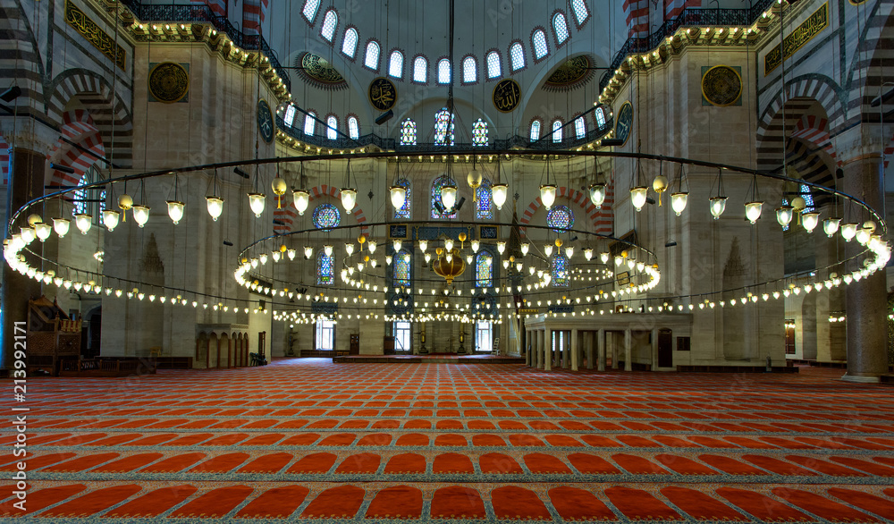 Obraz premium Stambuł, Meczet Sulejmana Wspaniałego.