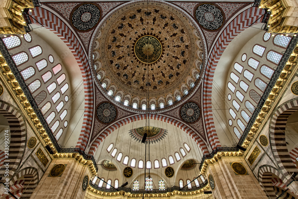  Istanbul , Süleymaniye Mosque..