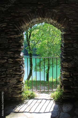 A view of a lake in Italy