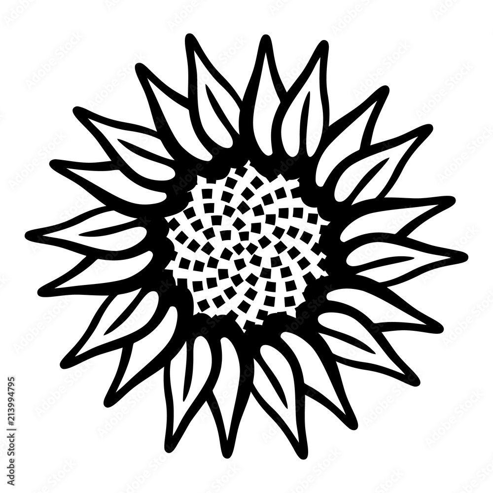 Garden flower icon. Simple illustration of garden flower vector icon for web design isolated on white background