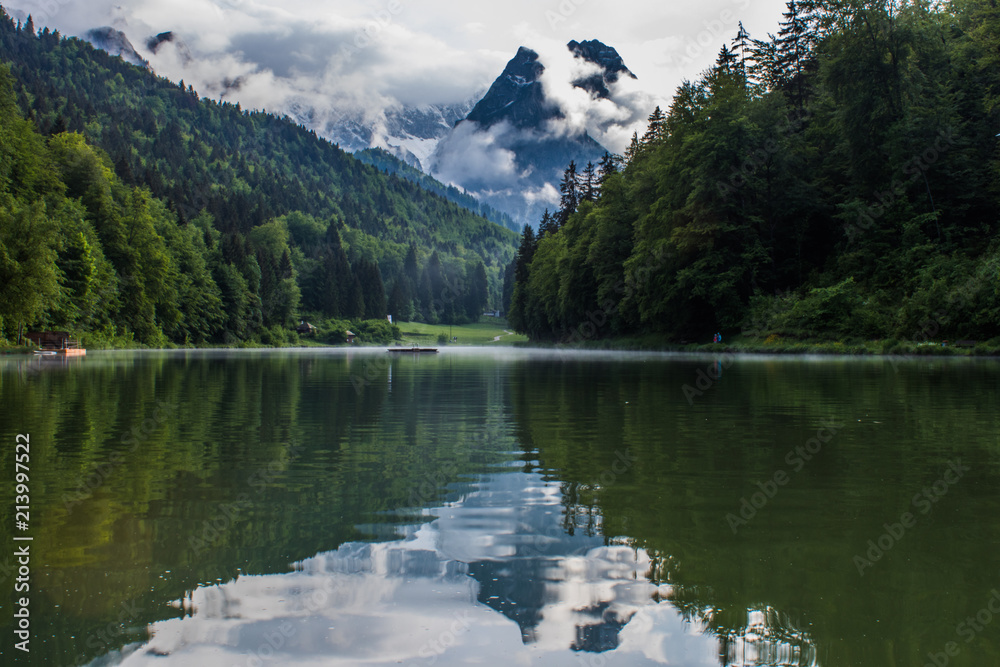 Lake in the Alps