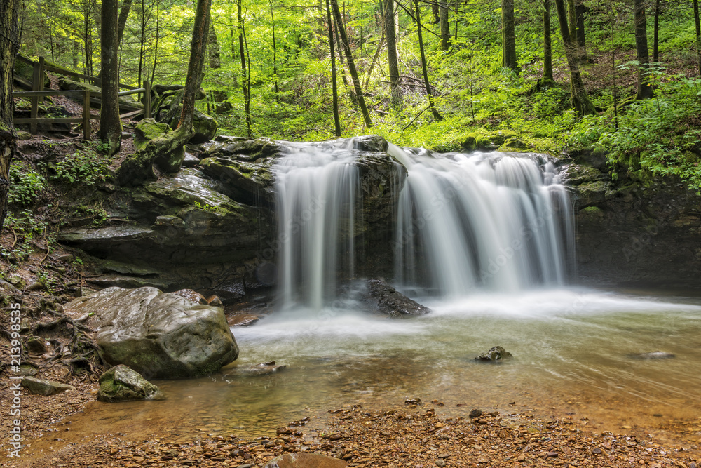 Debord Falls at Frozen Head State Park Debord Falls at Frozen Head State Park
