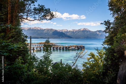 Pier at Arrayanes National Park - Villa La Angostura, Patagonia, Argentina