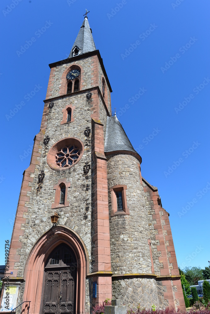 Evangelische Pfarrkirche in Dieburg - Hessen 