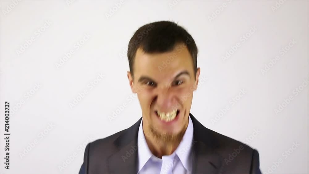 Businessman with a beard Thinking after Big Business Loss Businessman with a beard Thinking after Big Business Loss