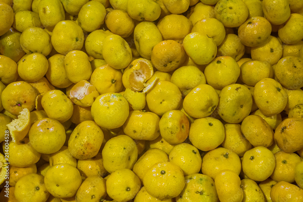Yellow orange in the Thai market