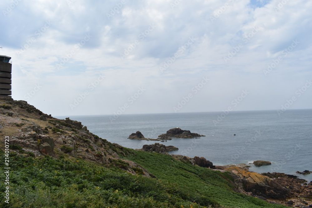 The unspoilt Jersey nature, La Corbiere, Isle of Jersey, the Channel Islands, England, Europe, July 2018 The unspoilt Jersey nature, La Corbiere, Isle of Jersey, the Channel Islands, England, Europe, July 2018