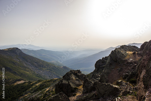 Mountains in Castilla y León, Spain