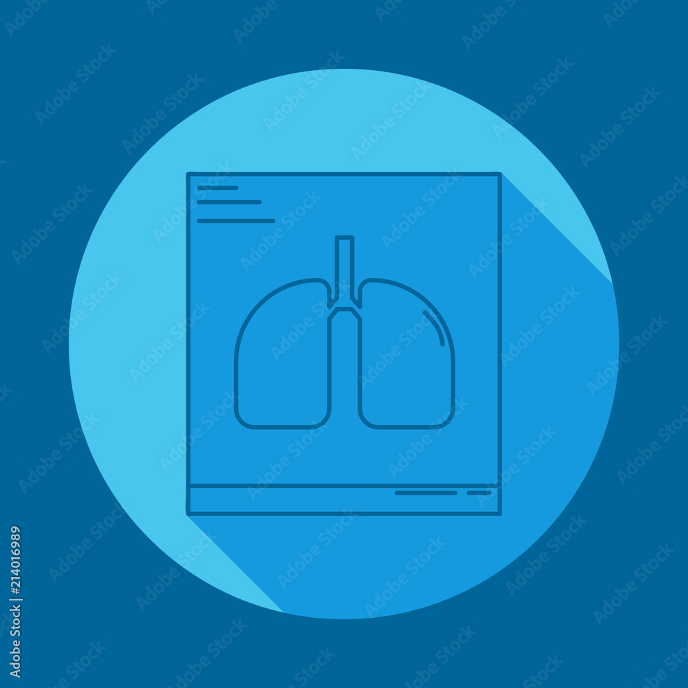 Lungs X-Ray flat long shadow icon. Element of medicine icon for mobile concept and web apps. Long shadow Lungs X-Ray icon can used for web and mobile Lungs X-Ray flat long shadow icon. Element of medicine icon for mobile concept and web apps. Long shadow Lungs X-Ray icon can used for web and mobile