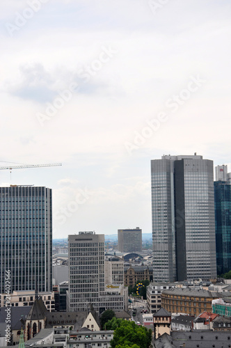 Frankfurt City center skyline