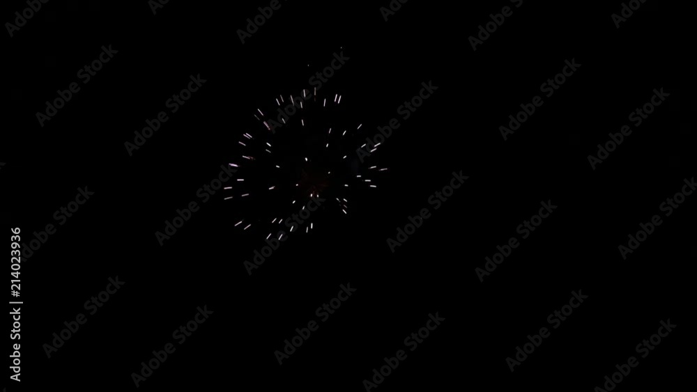 Fourth of July firework show 4k 24fps Fourth of July firework show 4k 24fps