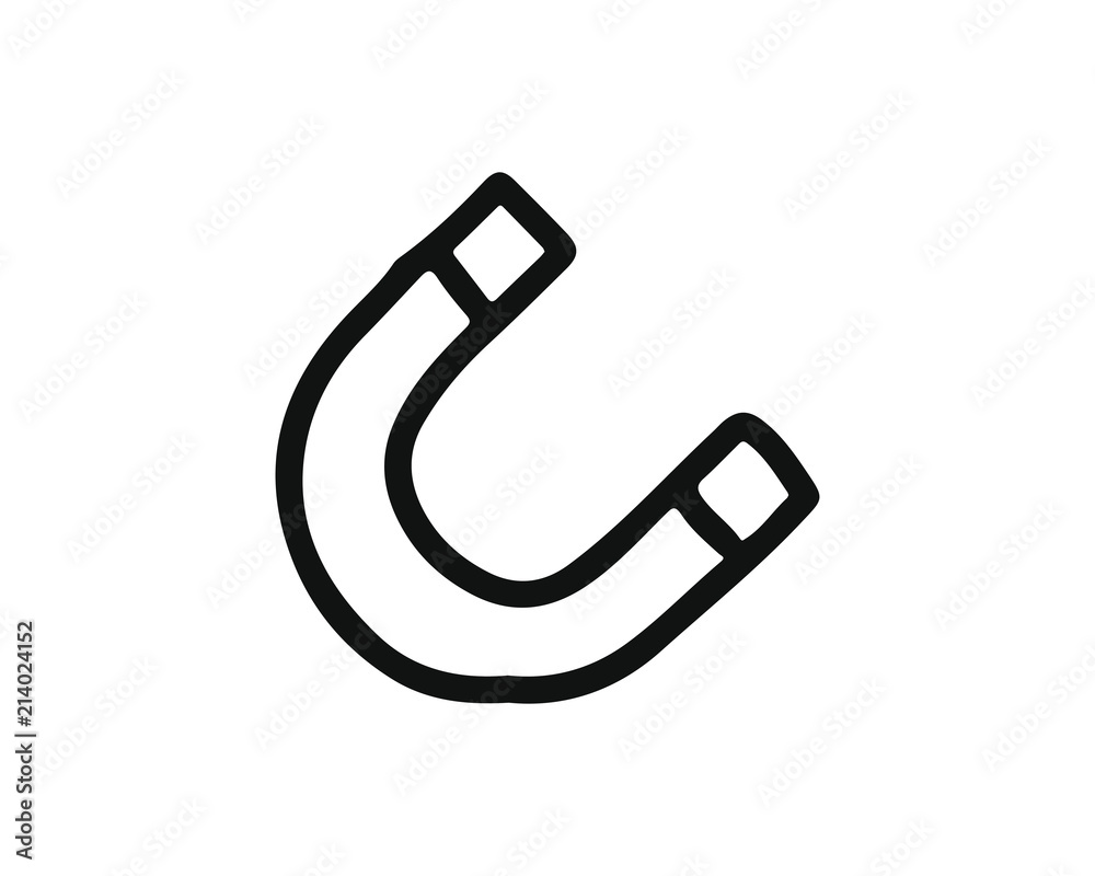 magnet icon hand drawn design illustration,designed for web and app magnet icon hand drawn design illustration,designed for web and app