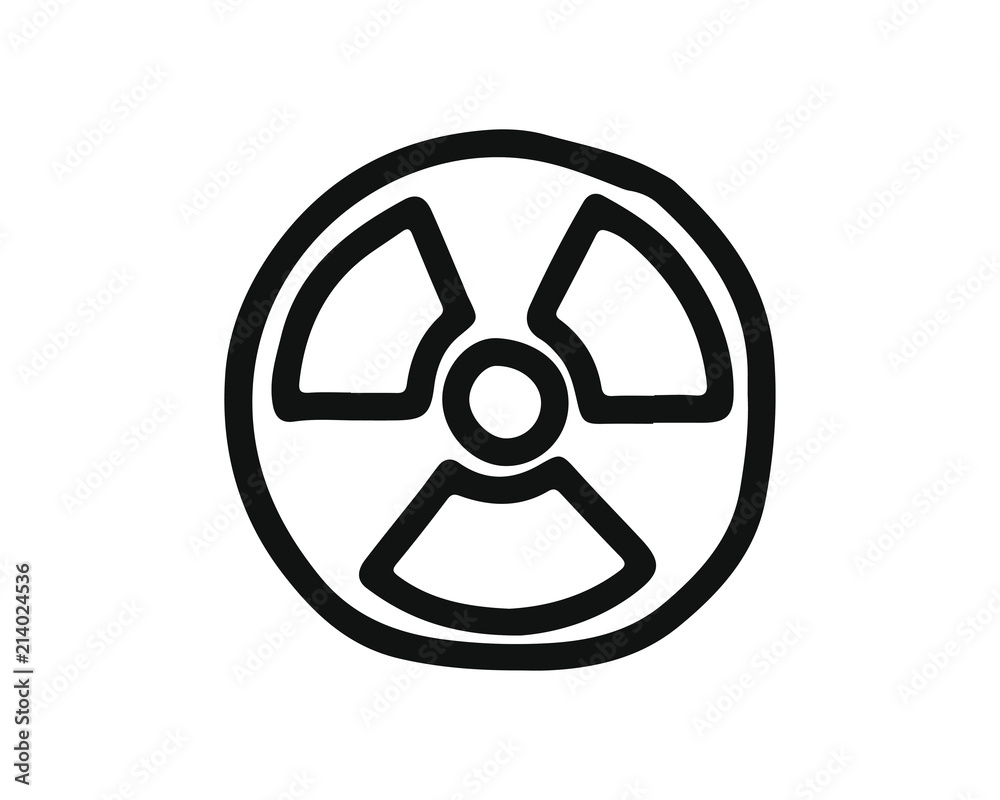 radio active icon hand drawn design illustration,designed for web and app radio active icon hand drawn design illustration,designed for web and app