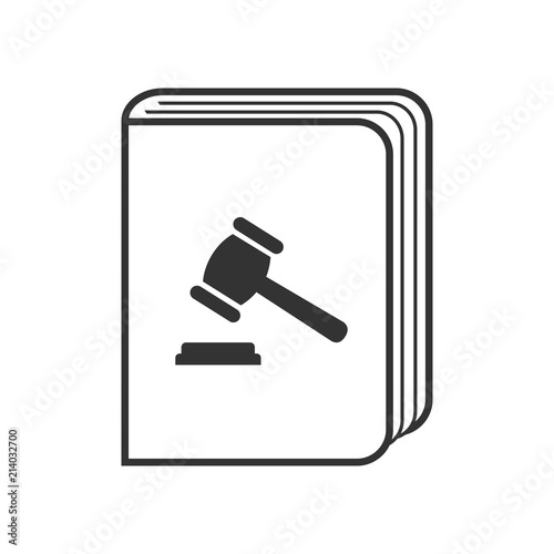 Векторные иконки значок. Символ права и уголовного правосудия.