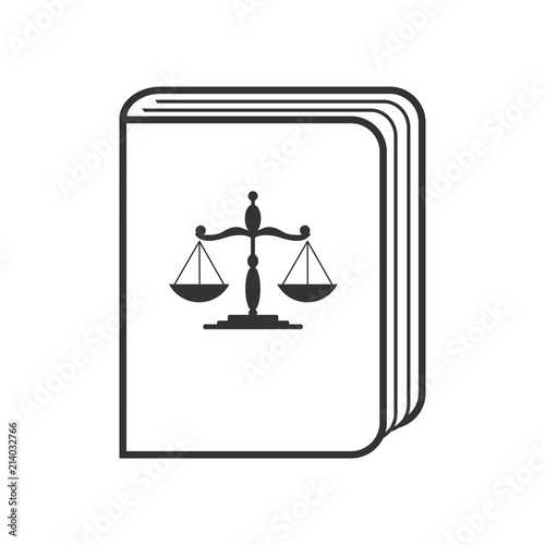 Векторные иконки значок. Символ права и уголовного правосудия.