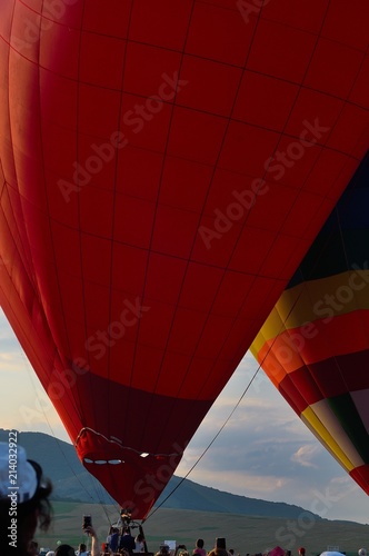 balloons, aerostat, sky