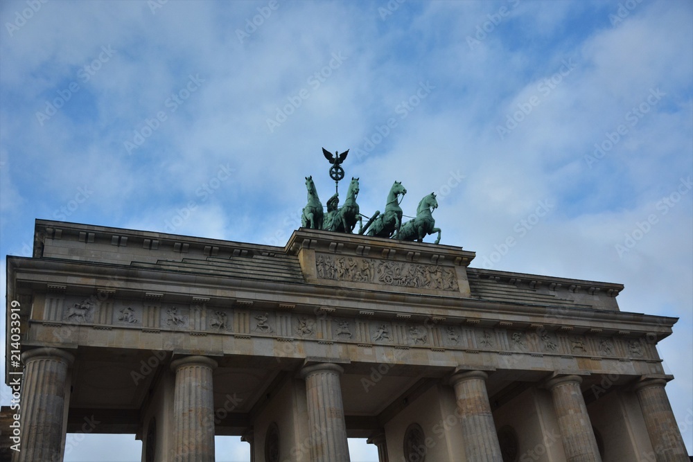 Brandenburg Gate and the square