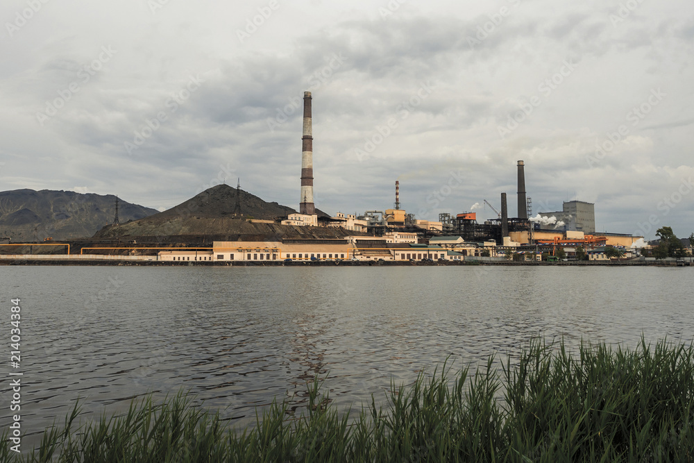 Panorama of the industrial complex Panorama of the industrial complex
