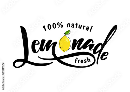 lemonade lettering sign
