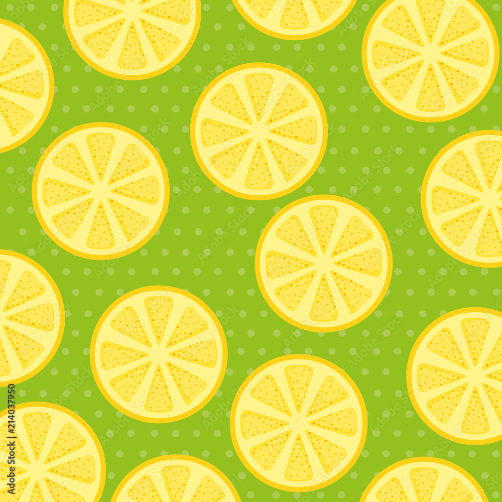 fresh lemons patetrn background