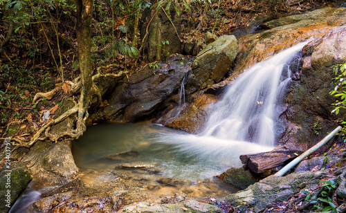 Kathu Waterfall in Phuket is  a conservation area surrounding with the lush green forest. There need  to  do a bit hiking on these  however  it s worth for the natural splendour.