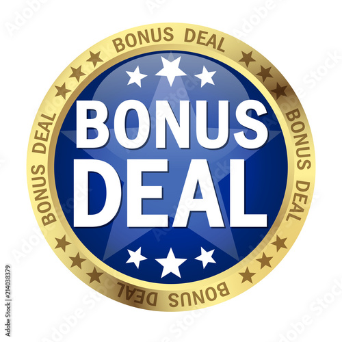 Button with Banner bonus deal