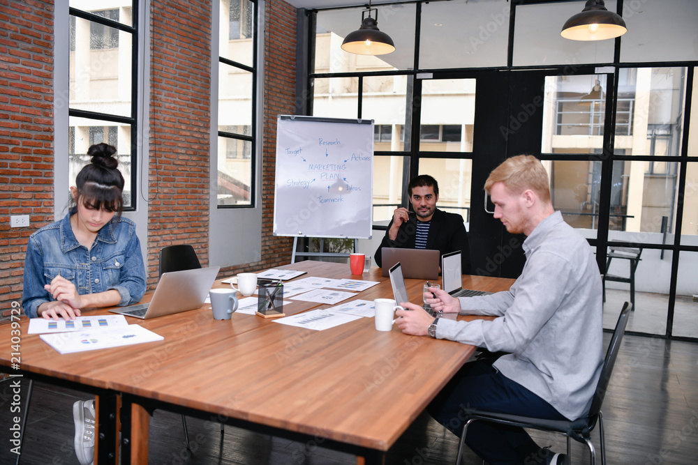 Business concept. Businessmen are working together as a team. Business people are brainstorming together. Business concept. Businessmen are working together as a team. Business people are brainstorming together.