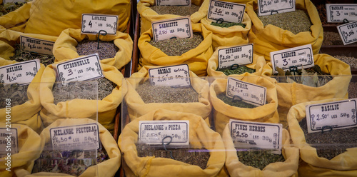 Market Spices in Provence, France