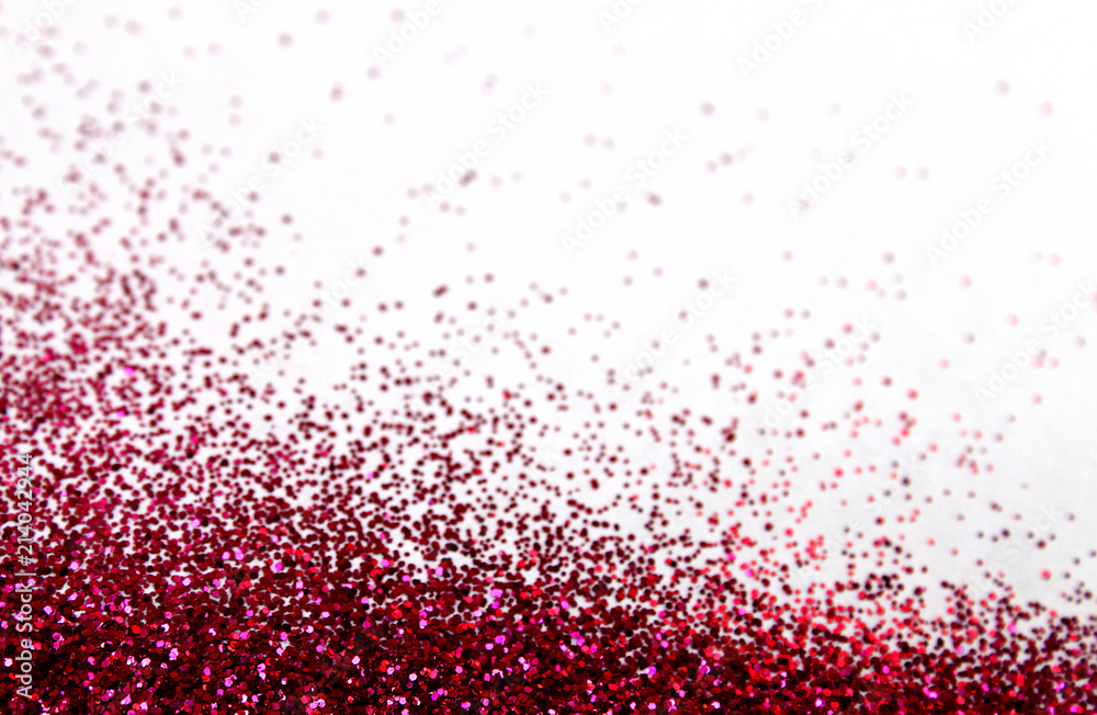 white background on it maroon shiny specks white background on it maroon shiny specks