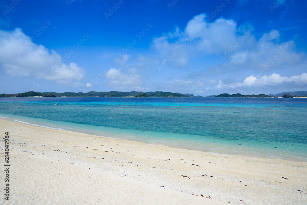 沖縄県 阿嘉島 ニシ浜 沖縄県 阿嘉島 ニシ浜