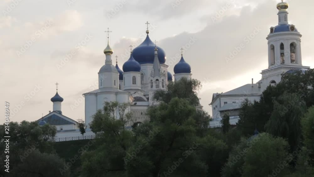 Architectural ensemble in Bogolyubovo near Vladimir. Evening time. Architectural ensemble in Bogolyubovo near Vladimir. Evening time.