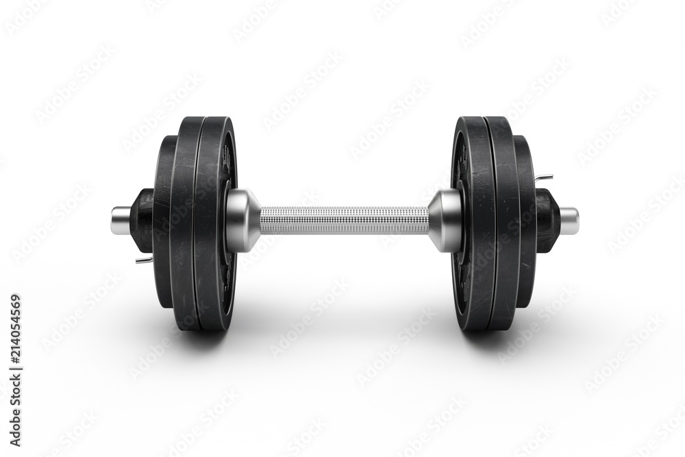 Dumbbell Isolated on white background Dumbbell Isolated on white background
