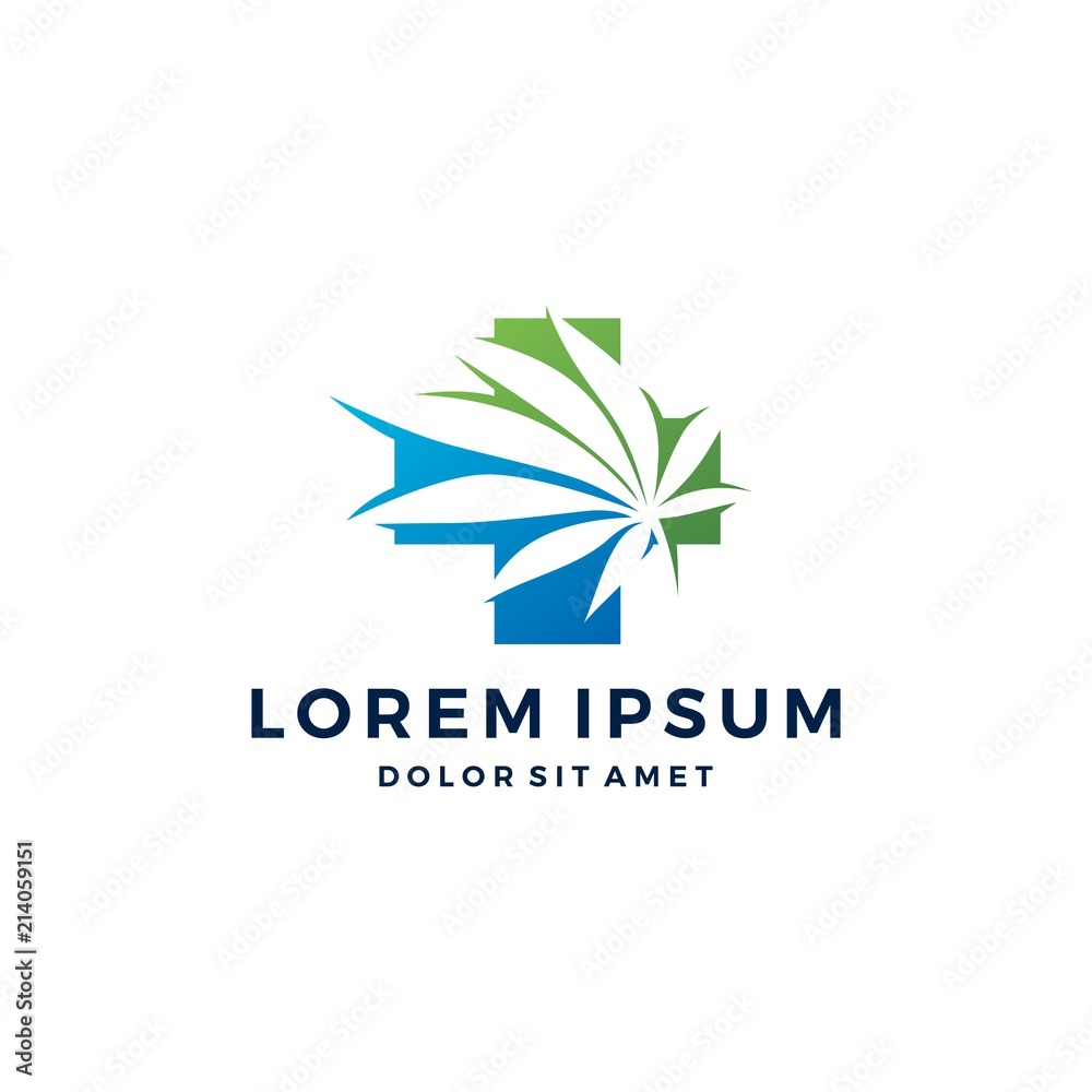 medical cannabis logo vector hemp leaf icon download medical cannabis logo vector hemp leaf icon download