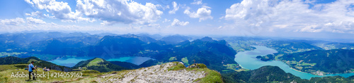 Panorama Seenlandschaft Salzkammergut
