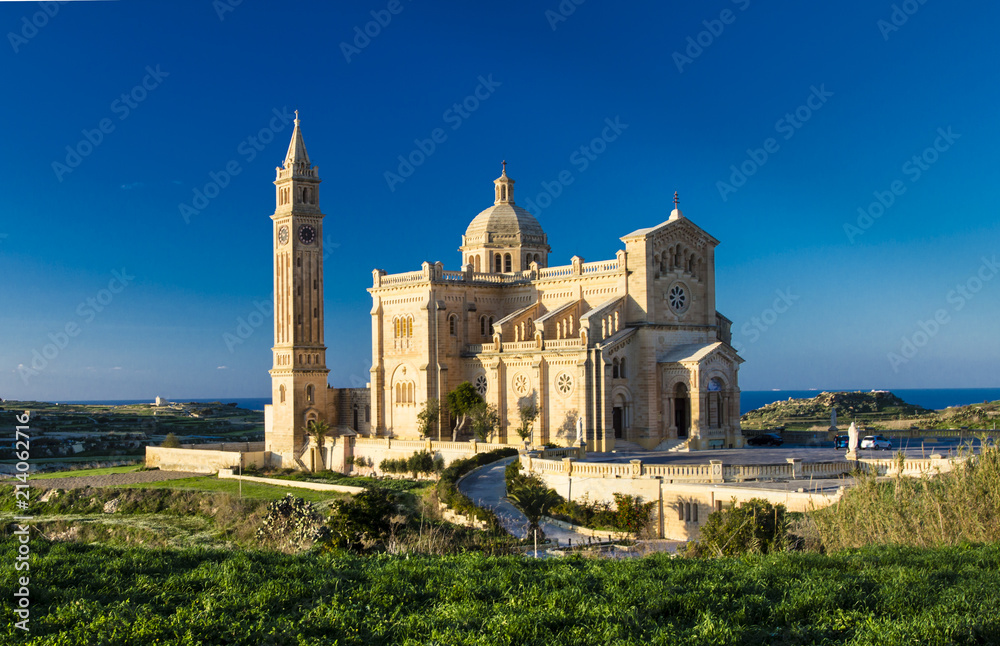 Ta' Pinu Cathedral of Gozo, Malta