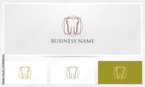 Teeth Tooth Illustration Dentist Logo