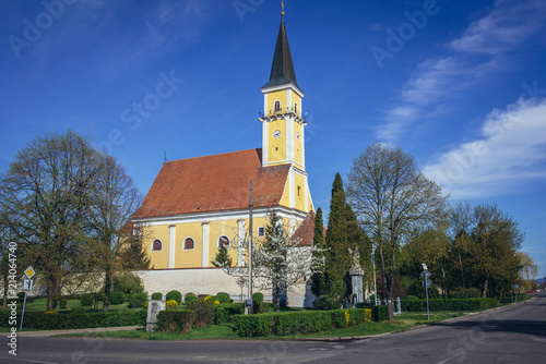 Church of Lord Annunciation in Gajary, small town in western Slovakia