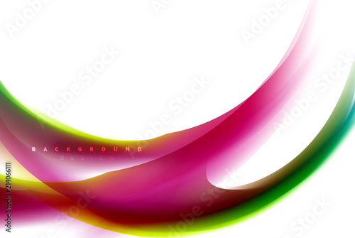 Holographic fluid colors flow, colorful liquid mixing colours motion concept