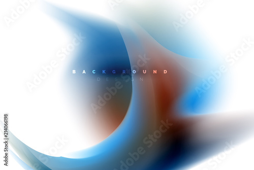 Holographic fluid colors flow, colorful liquid mixing colours motion concept