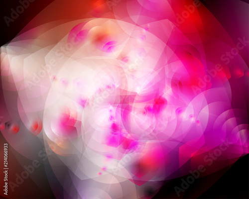 Abstract vector texture composed of simple elements