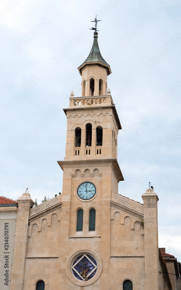 The church and monastery of St. Frane, Split, Croatia.