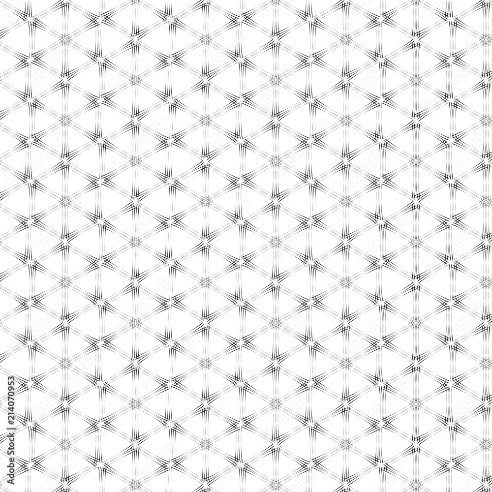 Seamless geometrical vector pattern