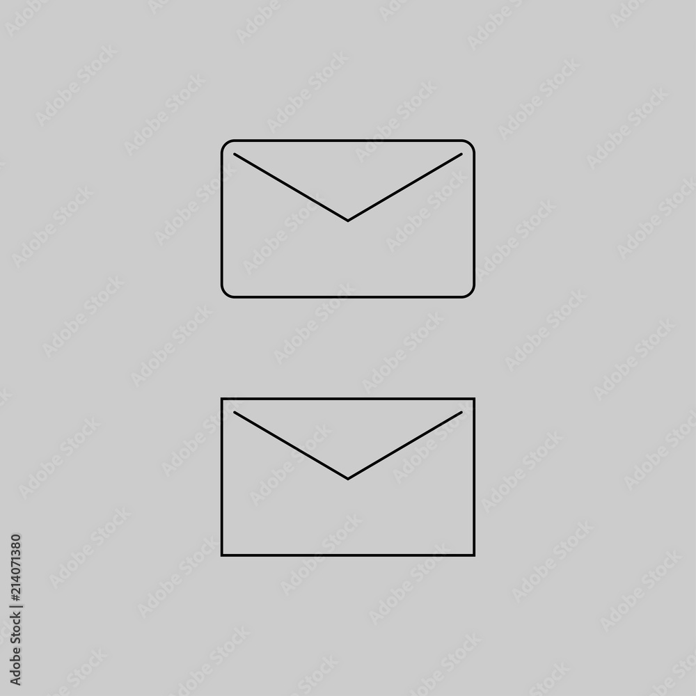 Mail icon design Mail icon design