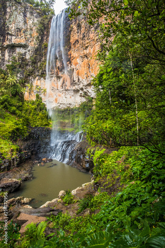 Purlingbrook falls in the Gold Coast Hinterland, Queensland