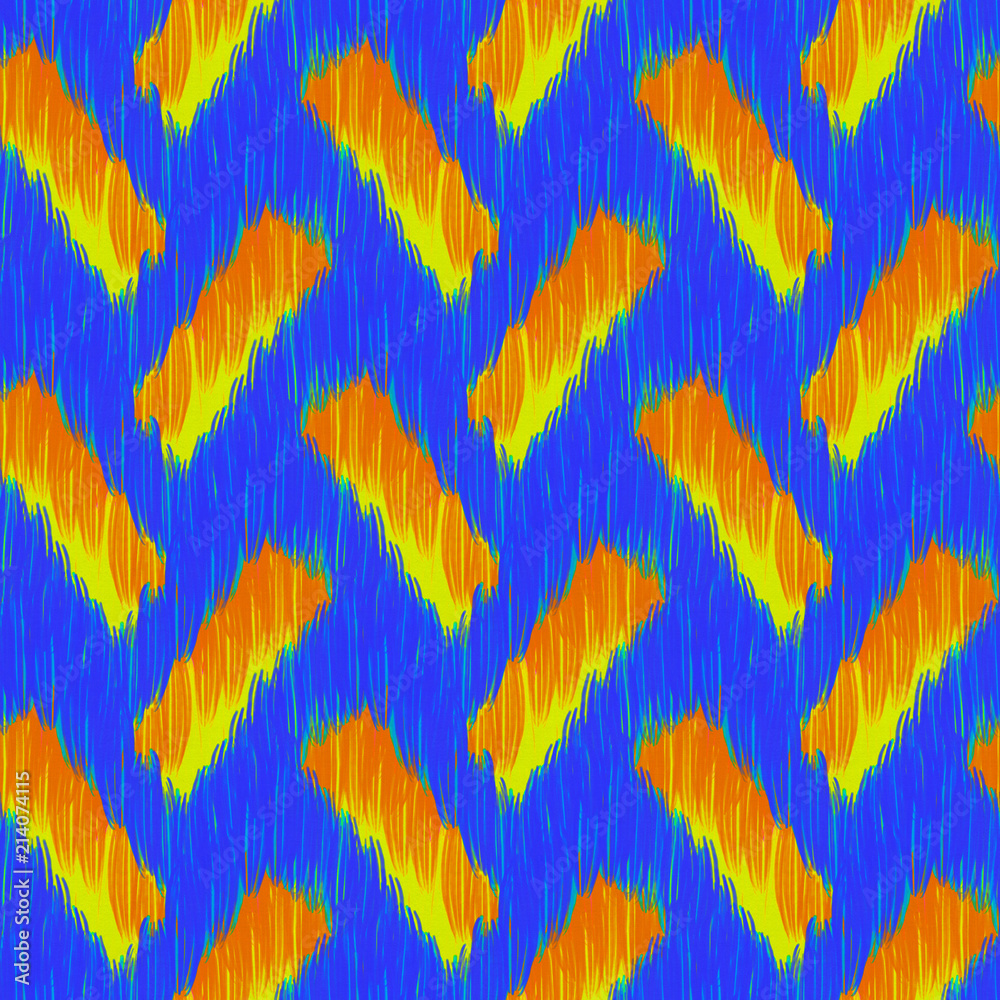 Seamless pattern in retro style